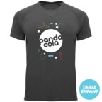 T-shirt de sport publicitaire enfant à manches courtes 135 gr/m² - Nara | pandacolach - thumb - 1