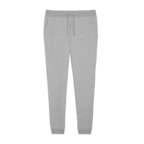 Jogging personnalisable chiné mixte en coton biologique 300 gr/m² - Mover Chiné | pandacolach - thumb - 2