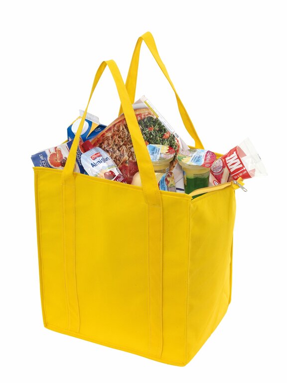 Sac de course isotherme publicitaire avec zip - Degree | pandacola - 2