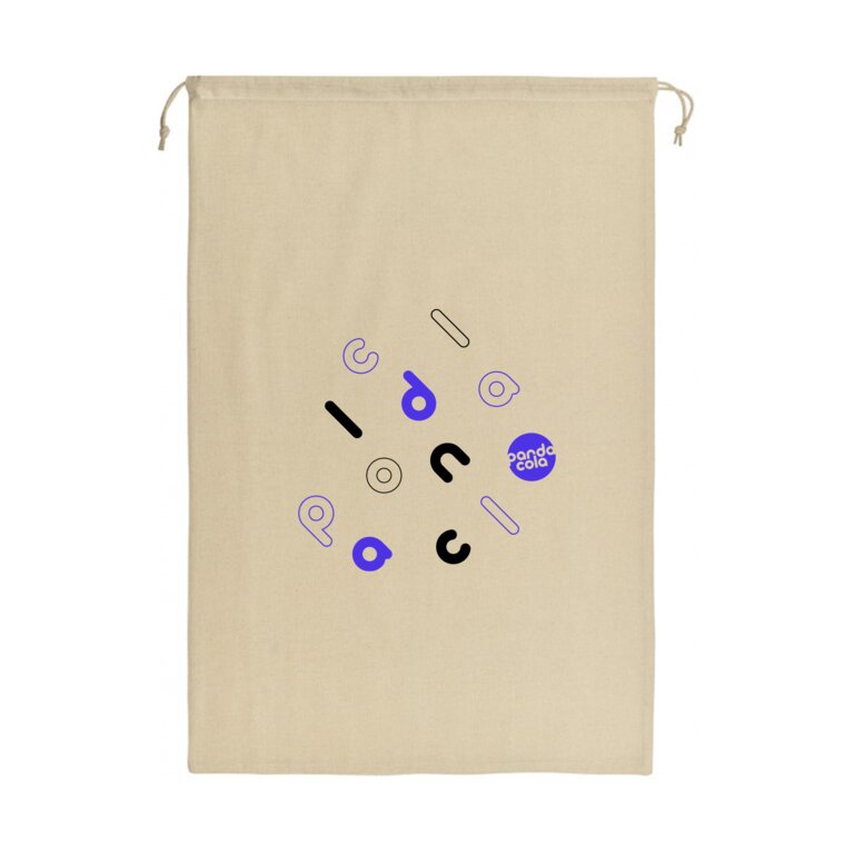 Pochette en coton écru 130gr/m² - Loubi | pandacolach