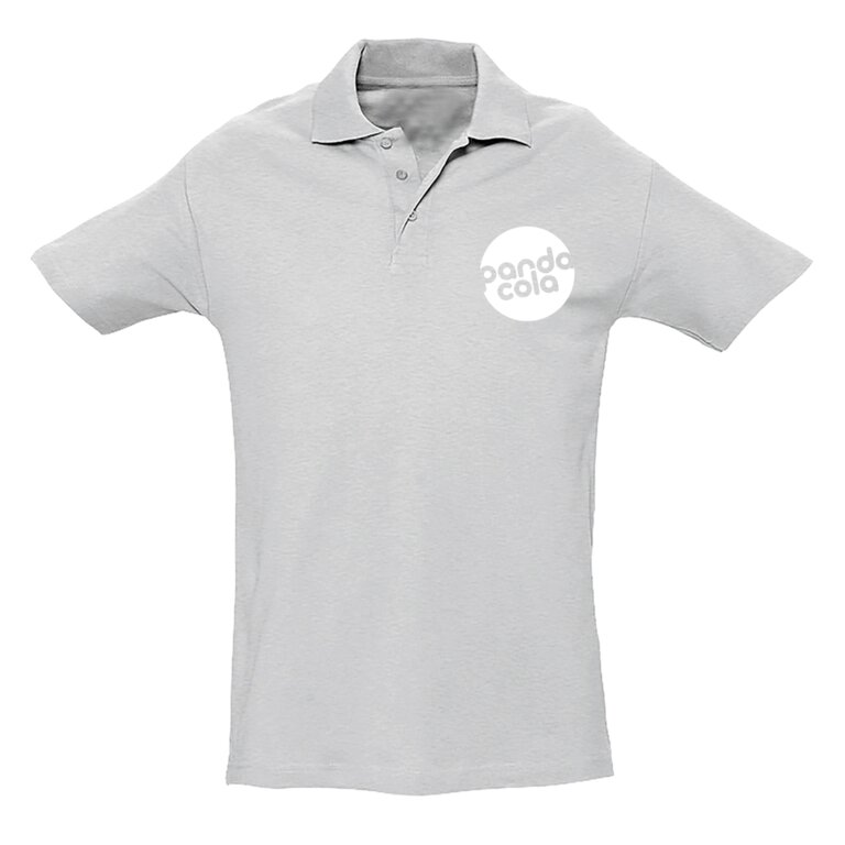 Polo publicitaire couleur homme à manches courtes coton peigné 210 gr/m² - Cuzco | pandacola