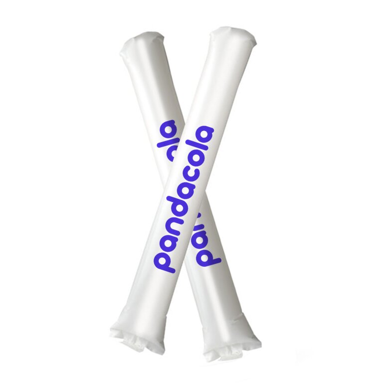 2 bâtons de supporter gonflables personnalisables - Boucan | pandacola