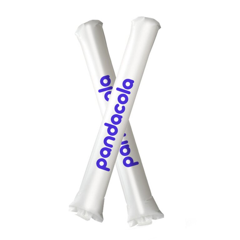 2 bâtons de supporter gonflables personnalisables - Boucan | pandacolach