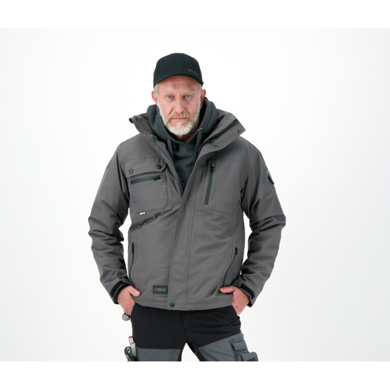 Veste de travail personnalisée avec capuche 190 gr/m² - Thunder | Herock® | pandacola