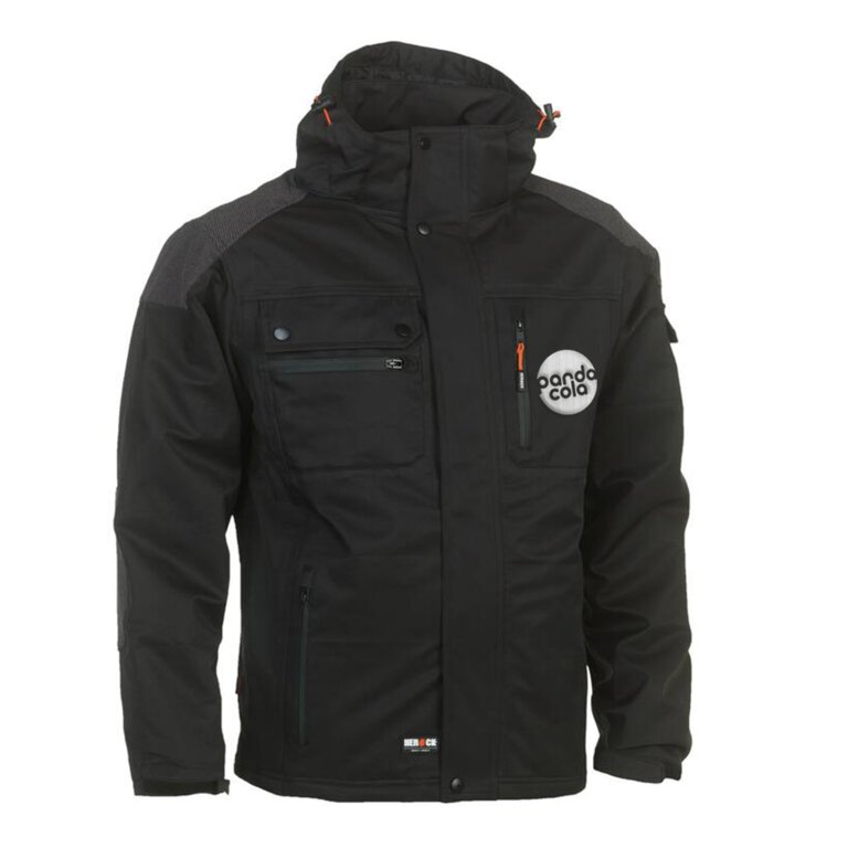 Veste de travail personnalisée avec capuche 190 gr/m² - Thunder | Herock® | pandacolach