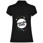 Polo publicitaire femme à manches courtes avec côtes 200 gr/m² - Handa | pandacolach - thumb - 1