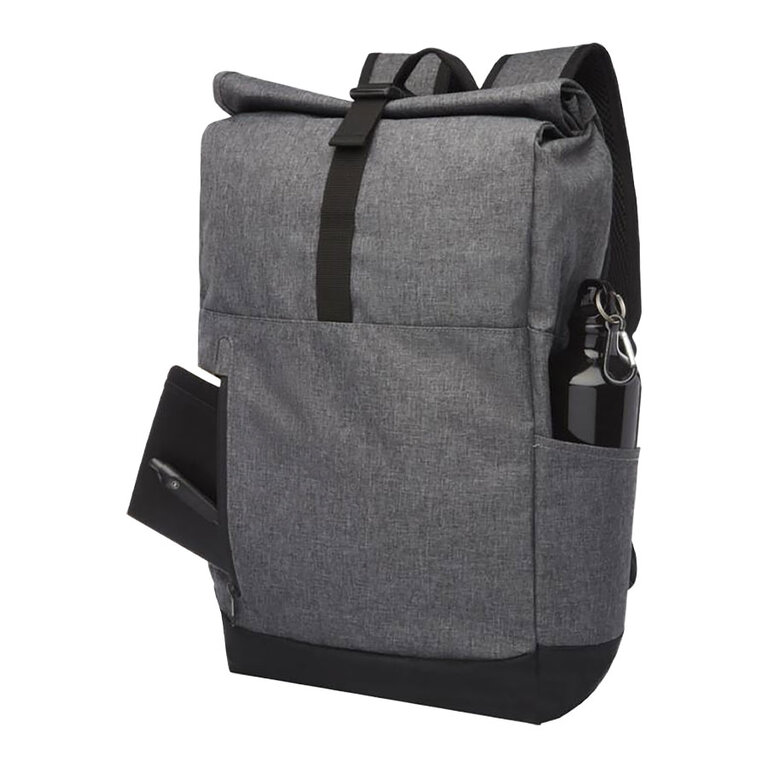 Sac à dos personnalisé avec rabat pour ordinateur portable 15,6" - Yata | pandacola - 1