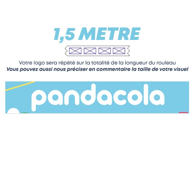 Mètre à mesurer personnalisable 150 cm avec clips métaliques - Caruso | pandacola - 2