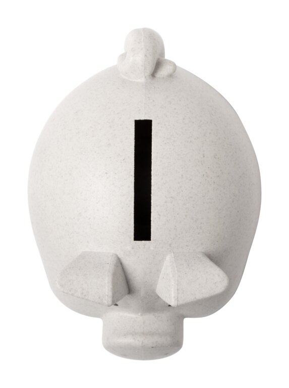 Tirelire personnalisée cochon en fibre de bambou écologique - Darfil | pandacola - 2