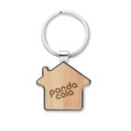 Porte-clés publicitaire en forme de maison - Immome | pandacolach - thumb - 2