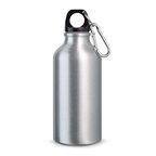 Gourde publicitaire en métal avec mousqueton 400 ml - Oregon | pandacola - thumb