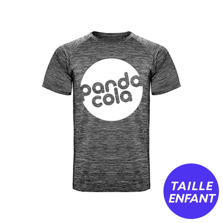 T-shirt technique enfant personnalisable en polyester 140 gr/m² - Clam Kid | pandacola