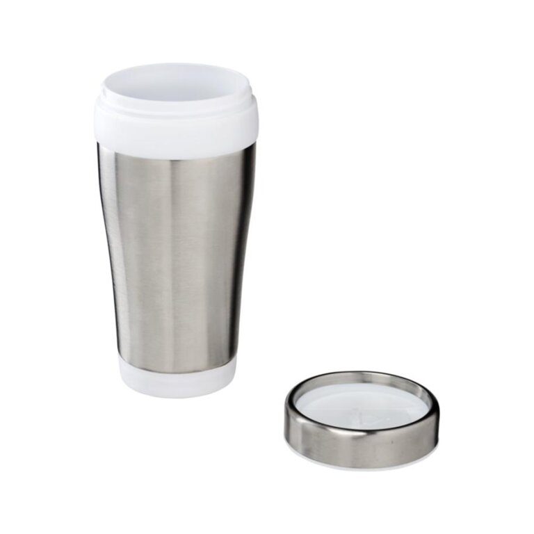 Mug isotherme personnalisé double paroi en acier 410 ml - Palilou | pandacola - 1