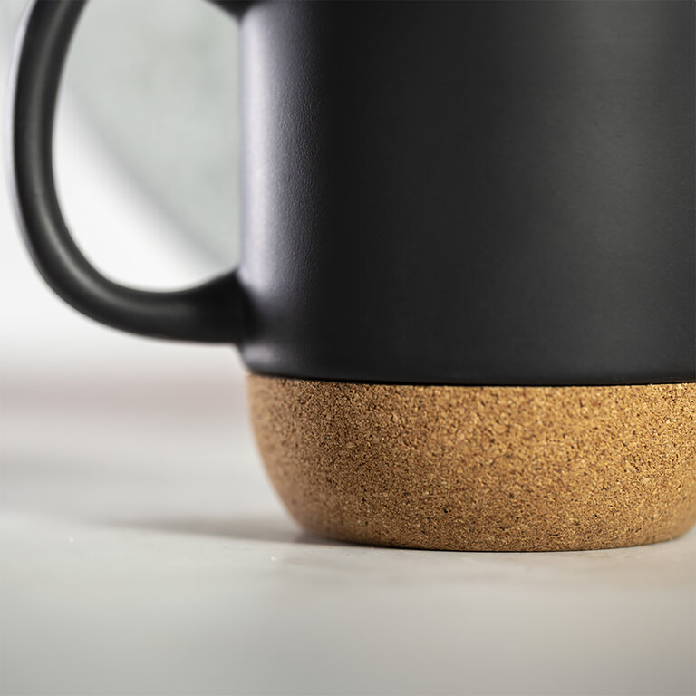 Mug personnalisable en céramique et liège naturel 420ml - Bokun | pandacolach - 2