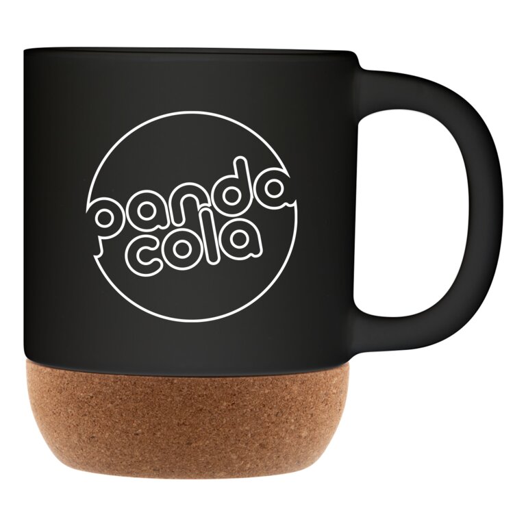 Mug personnalisable en céramique et en liège naturel d'une capacité de 420ml - Bokun | pandacola