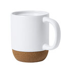 Mug personnalisable en céramique et en liège naturel d'une capacité de 420ml - Bokun | pandacola - thumb