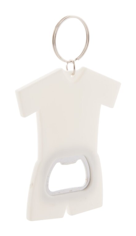Porte-clés personnalisé décapsuleur en forme de tenue de foot - Soccer | pandacolach