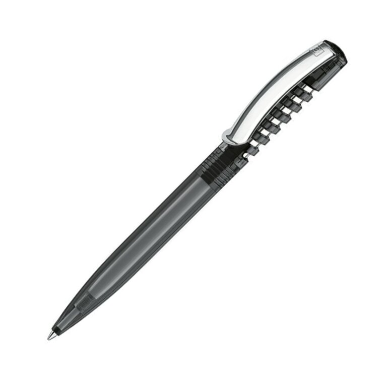Stylo publicitaire transparent clip métal - Newspring Clear MC | Senator® | pandacolach