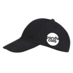 Casquette publicitaire 5 panneaux avec boucle métallique 260 gr/m² - Long Beach | pandacolach - thumb - 3