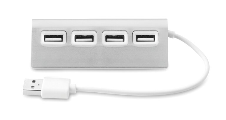 Duplicateur USB personnalisable 4 ports 2.0 - Connectado | pandacolach - 2