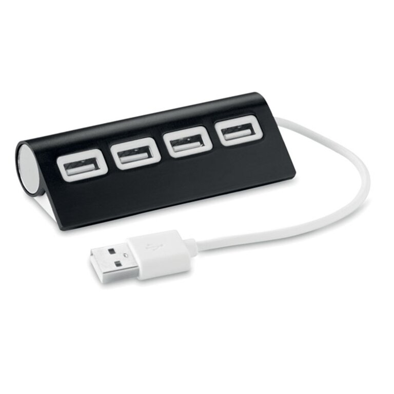 Duplicateur USB personnalisable 4 ports 2.0 - Connectado | pandacola
