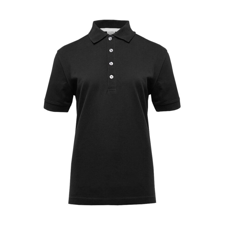 Polo personnalisable femme en coton piqué à boutons colorés personnalisable 210 gr/m² - Mashou | pandacolach