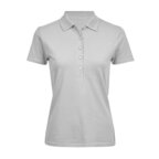 Polo personnalisable en coton organique 215 gr/m² | TEE JAYS® - Luxy White | pandacola - thumb