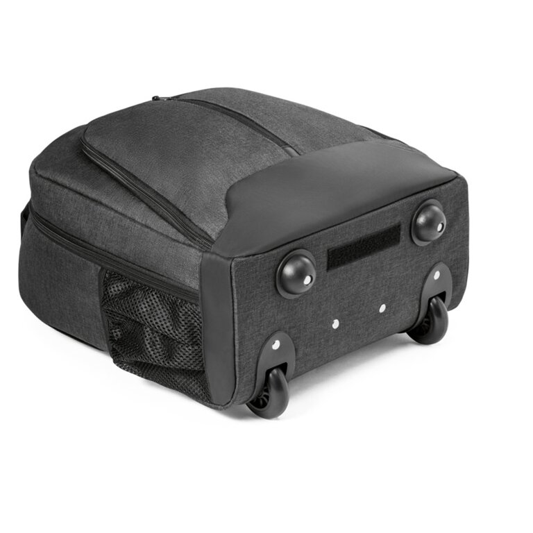 Sac à dos personnalisable pour ordinateur 15,6" avec roulettes et poignée rétractable - Blong | pandacolach - 2