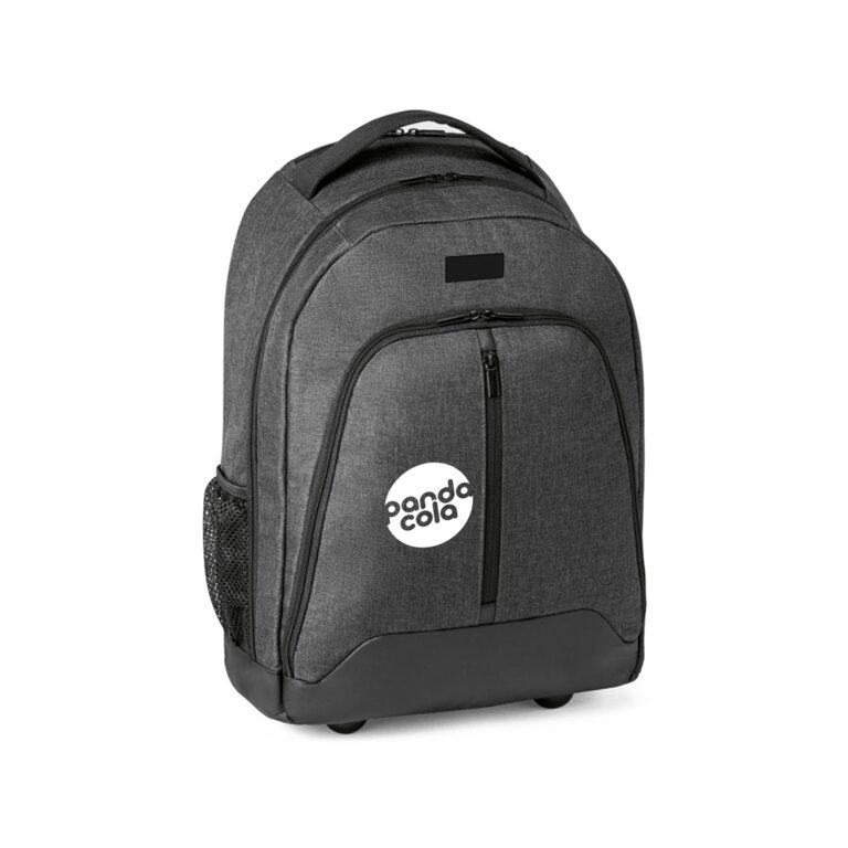 Sac à dos personnalisable pour ordinateur 15,6" avec roulettes et poignée rétractable - Blong | pandacolach