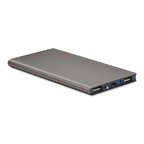 Powerbank plat aluminium 2 ports sortie USB 8000 mAh - Powerflat8 | pandacolach - thumb - 1