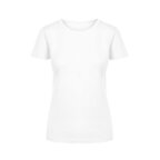 T-shirt femme en coton organique 180 gr/m² personnalisable | PROMODORO® - Pauline White | pandacola - thumb