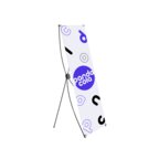 X-banner publicitaire avec impression recto en quadrichromie - Kilis 60x160 cm | pandacolach - thumb - 1