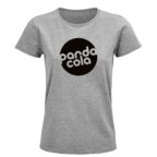 Tee-shirt personnalisable couleur femme coupe ajustée en coton bio 175 gr/m² - Pioneer | pandacola - thumb