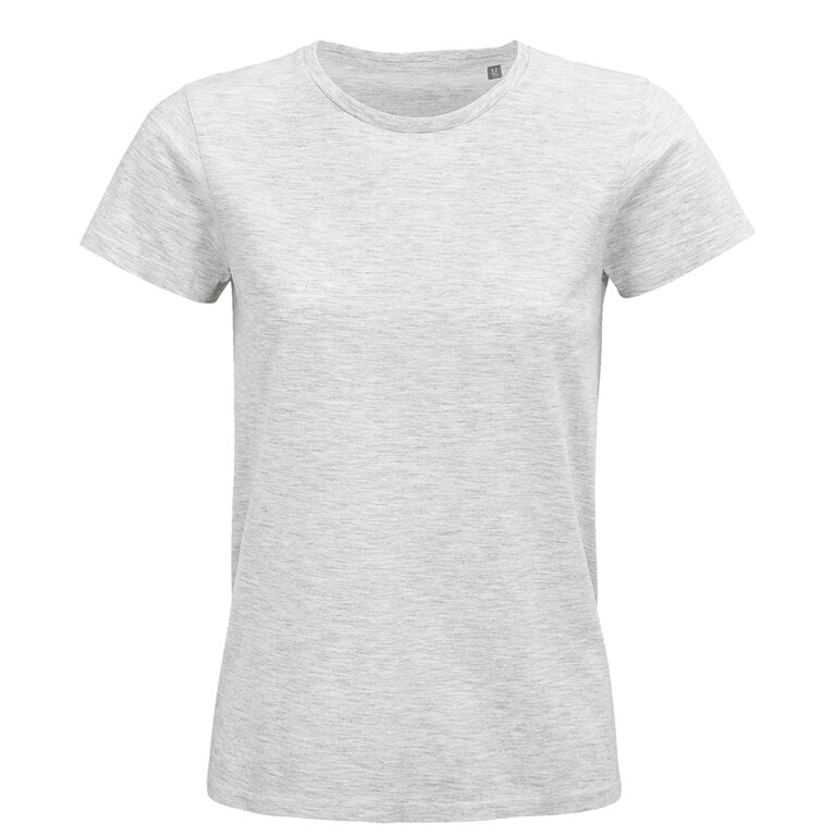 Tee-shirt personnalisable couleur femme coupe ajustée en coton bio 175 gr/m² - Pioneer | pandacolach