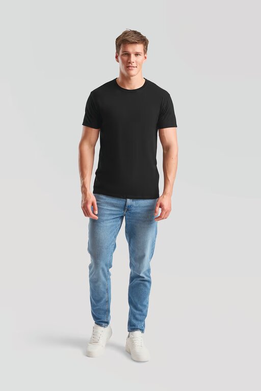 T-shirt personnalisé homme en coton 150 gr/m² | FRUIT OF THE LOOM® - Iconic Couleur | pandacola