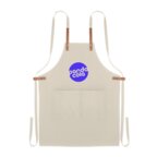 Tablier de chef personnalisable en coton et toile organique - Deluxe | pandacola - thumb - 3