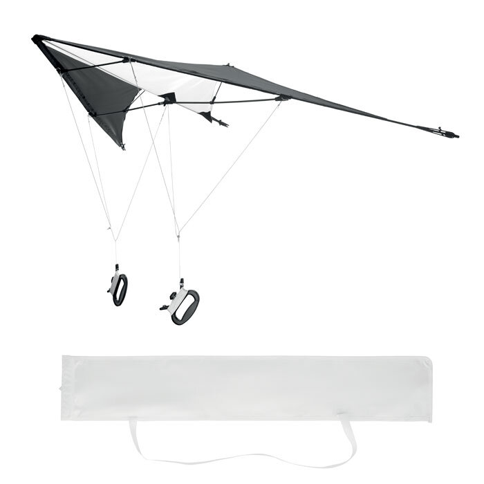 Cerf-volant en polyester avec 2 poignées personnalisables - Fly away | pandacola