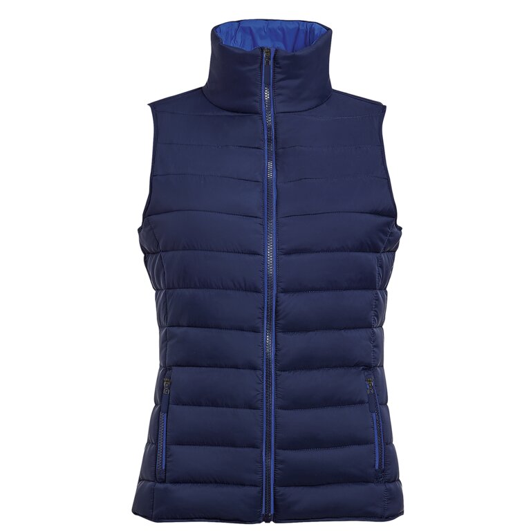 Doudoune personnalisable sans manches en polyamide - Wave Femme | pandacolach