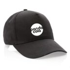 Casquette 190 gr/m² 5 panneaux coton recyclé - Oulan | Impact | pandacolach - thumb - 3
