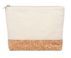 Trousse de maquillage personnalisée coton et liège 220 gr/m² - Portuo | pandacolach - thumb - 1