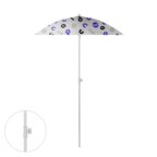 Parasol personnalisé carré en plastique pans arrondis - Bahamas square | pandacola - thumb - 1