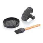 Set hamburger personnalisable pour barbecue - Yumi | pandacola - thumb