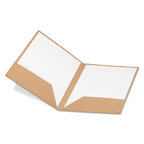 Porte-documents personnalisé en carton recyclé A4 - Glae | pandacola - thumb - 1