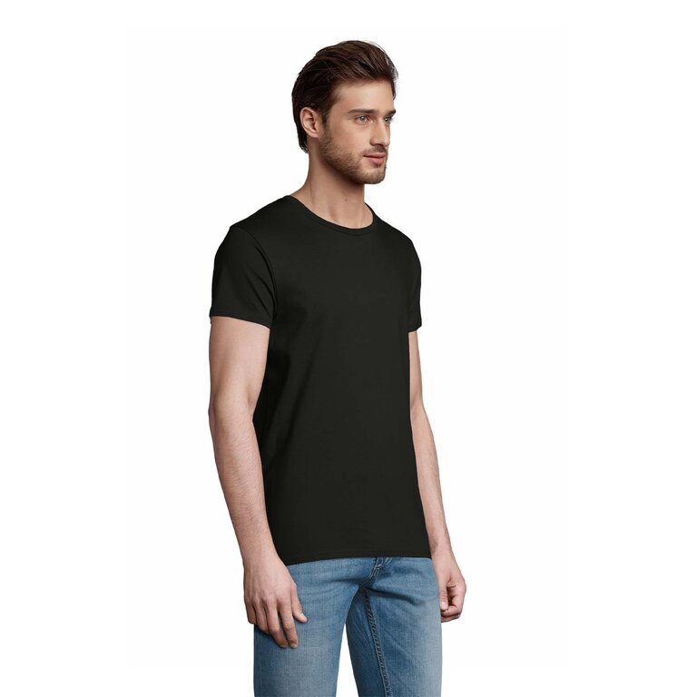 Tee-shirt personnalisable couleur homme coupe tubulaire en coton bio 175 gr/m² - Pioneer | pandacolach - 1
