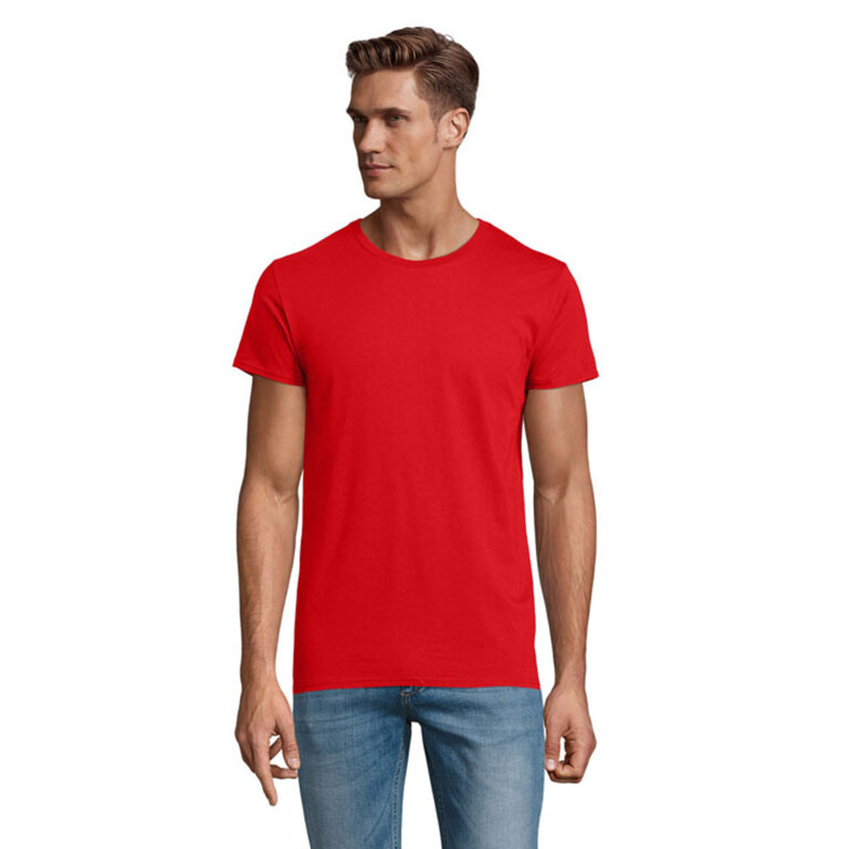 Tee-shirt personnalisable couleur homme coupe tubulaire en coton bio 175 gr/m² - Pioneer | pandacola