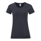 T-shirt personnalisé femme en coton 150 gr/m² | FRUIT OF THE LOOM® - Iconic Couleur | pandacola - thumb