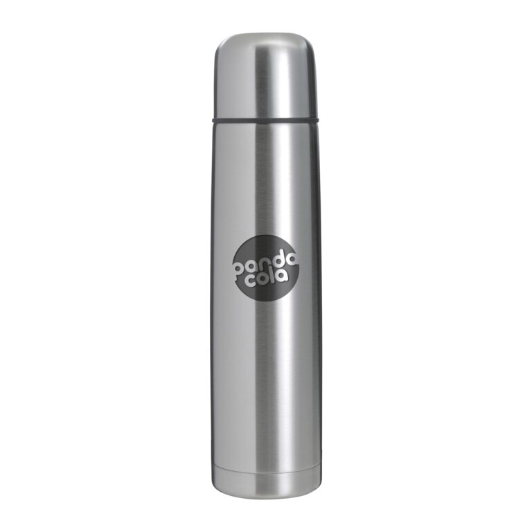 Bouteille isotherme personnalisée en acier inoxydable avec double paroi 1L - Pich | pandacolach