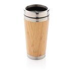 Mug isotherme à double paroi en bambou 450 ml - Calor | pandacola - thumb