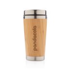 Mug isotherme à double paroi en bambou 450 ml - Calor | pandacolach - thumb - 3