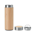 Gourde double paroi Inox avec infuseur à thé 400 ml - Paniza | pandacolach - thumb - 2